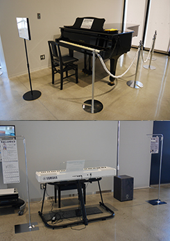 丹鶴ホールだれでもピアノ 画像